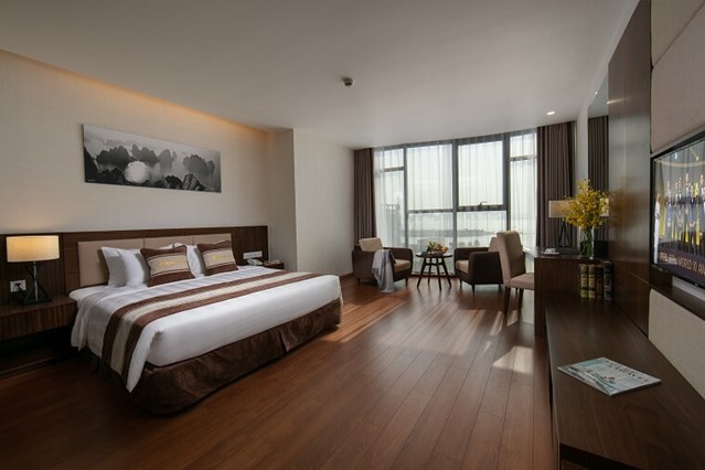 Phòng Deluxe Double Sea View